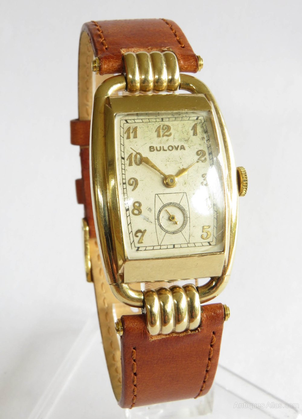 Antiques Atlas Gents 1941 Bulova Ambassdor Curvex Wrist Watch as170a11521