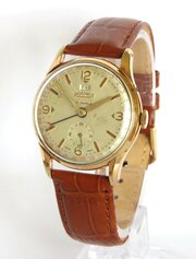 Gents 1950s Roamer Calendar Wrist Watch