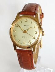 Gents 1960s Ensign Wrist Watch, Super Condition