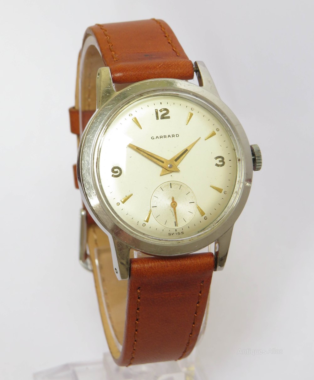 Antiques Atlas Gents 1960s Garrard Wrist Watch