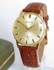 Gents 1960s Montine Wrist Watch