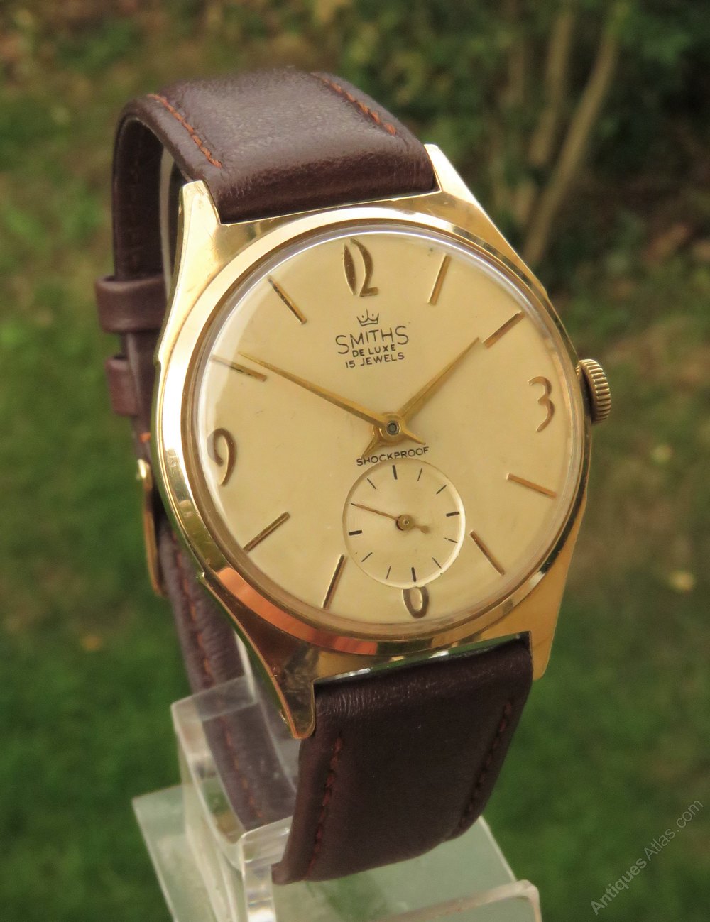 Antiques Atlas Gents 1960s Smiths De Luxe Wristwatch