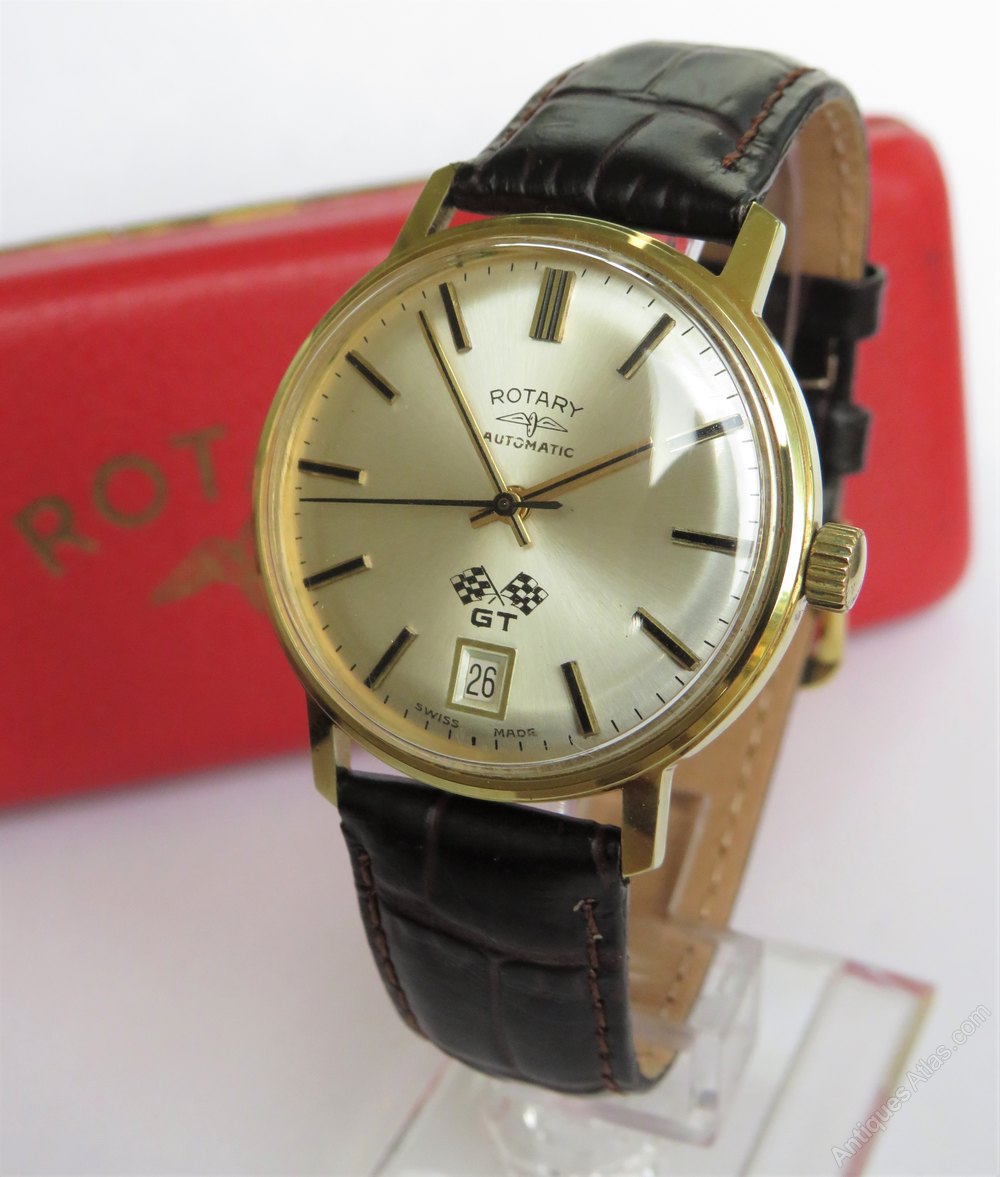 Montre Homme ROTARY Automatique – Acier – Mouvement Mécanique Vintage – Occasion Fonctionnelle