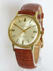 Gents 1970s Cyma Watersport Wrist Watch