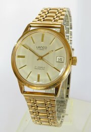 Gents 1970s Lanco Wrist Watch