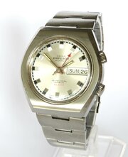 Gents 1970s Swiss Emperor Alarm Wrist Watch
