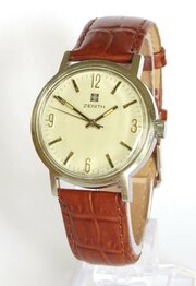Gents 1970s Zenith Surf Wrist Watch
