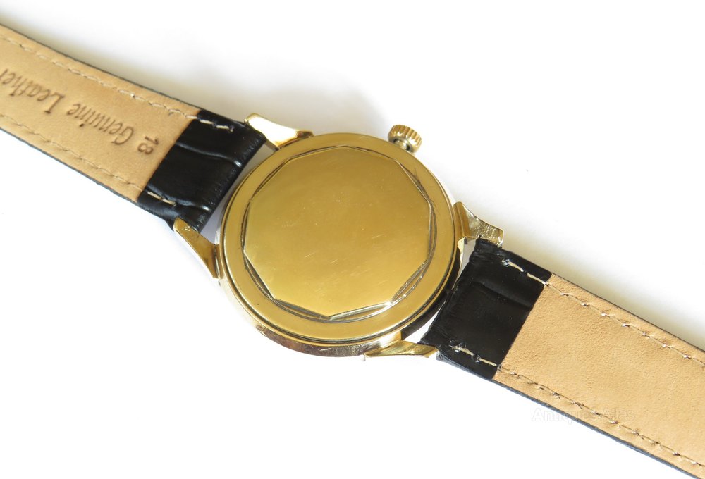 Antiques Atlas Gents 9ct Gold Garrard Wrist Watch, 1970