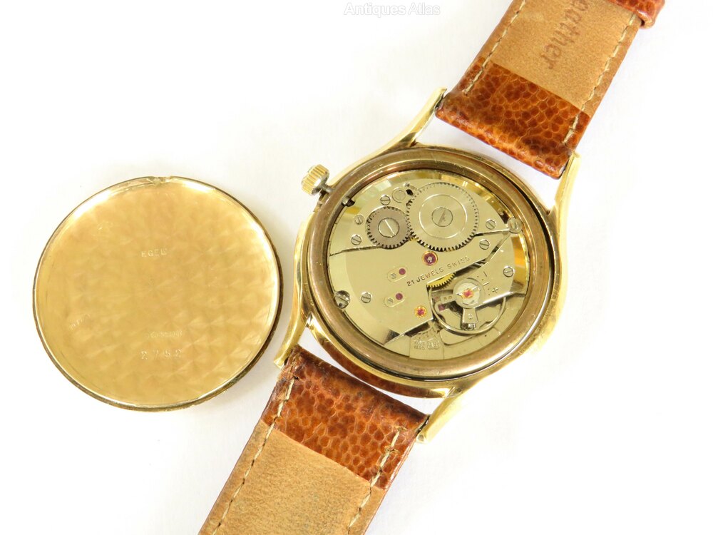 Antiques Atlas - Gents 9ct Gold Kered Wrist Watch, 1960 as170a12519