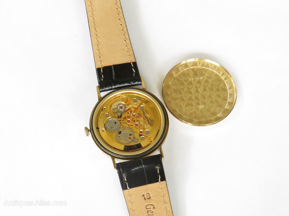 marvin revue mens gold watch