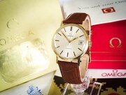 Gents 9ct Gold Omega Geneve Wrist Watch, 1976