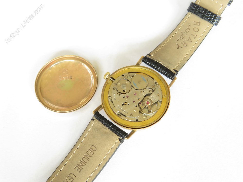 Cadran Montre AS 11 1/2 1903 Rotary Galbe Gris 29 Mm