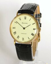Gents Bulova Longchamp Wrist Watch, 1979