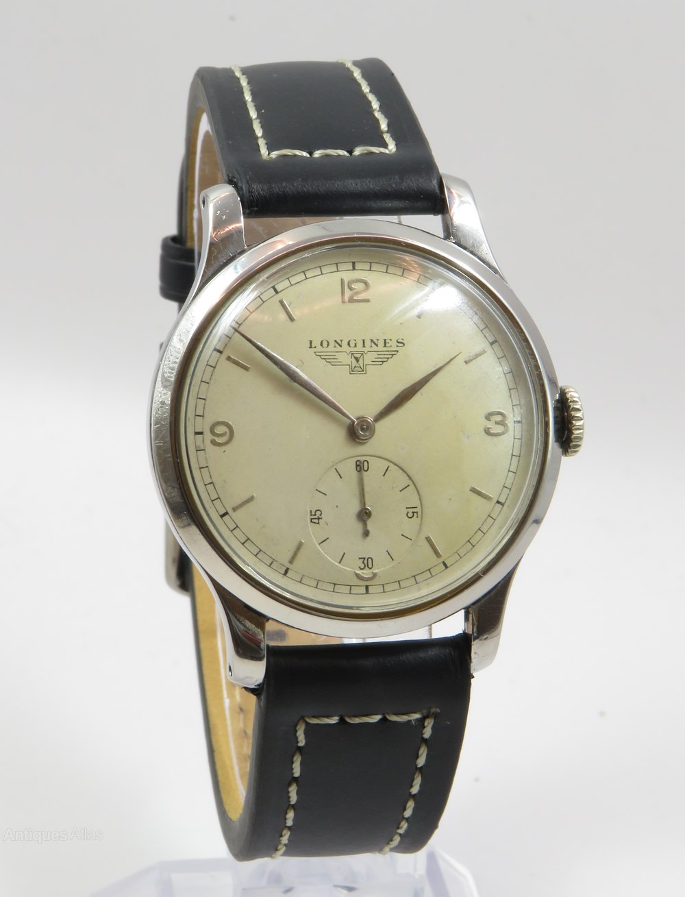 Antiques Atlas Gents Longines Wrist Watch, 1942