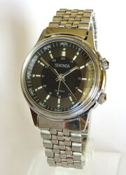 Gents Sekonda Alarm Wrist Watch