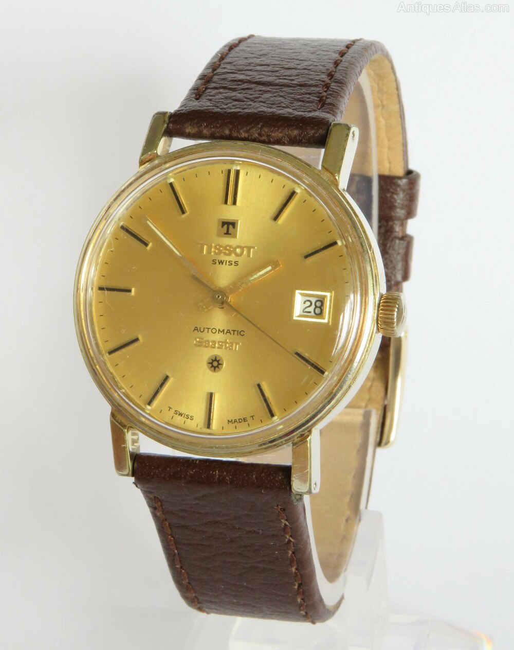Antiques Atlas - Gents Tissot Seastar Wrist Watch, 1972