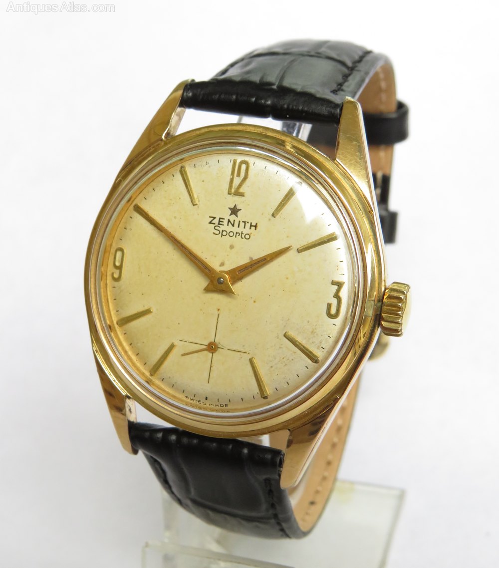 zenith sporto watch vintage