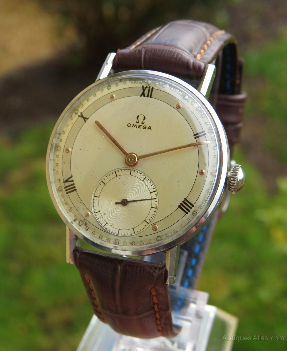 Antiques Atlas Gents Goodsized 1940s Omega Wrist Watch