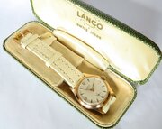 Gents Or Ladies 1950s Lanco Wrist Watch, Orig Box