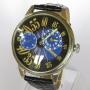 Gents over-sized Molnia regulator wrist watch
