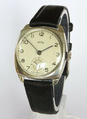 Gents Silver 1940s Smiths Wrist Watch