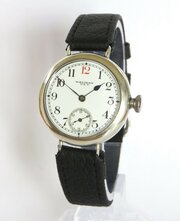 Gents Silver Waltham Wrist Watch