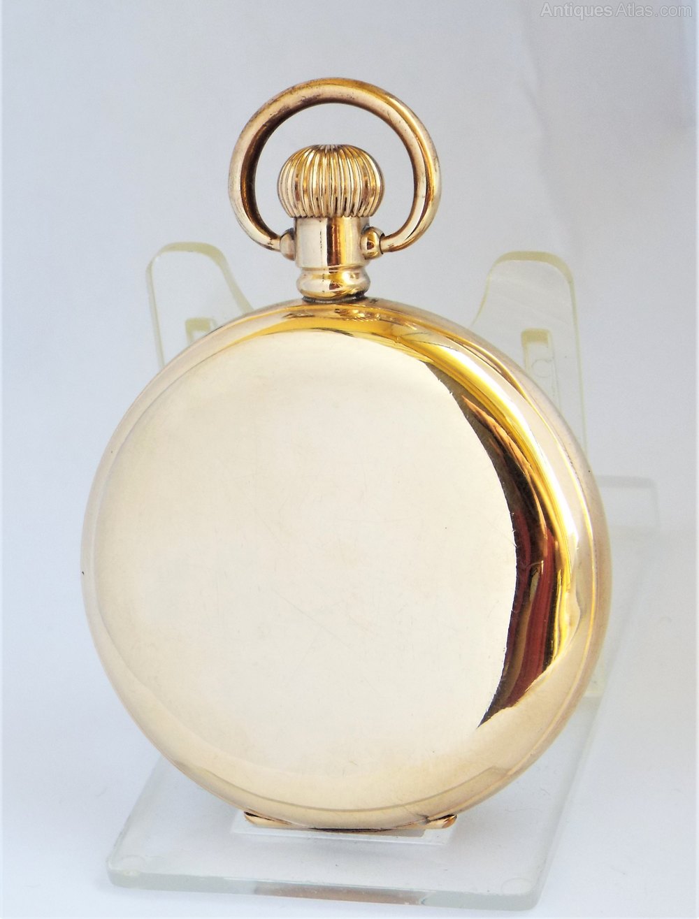 Antiques Atlas Kays Keyless “Triumph” Pocket Watch.