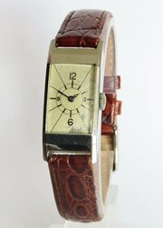 Ladies 1930s Sector Dial Wrist Watch