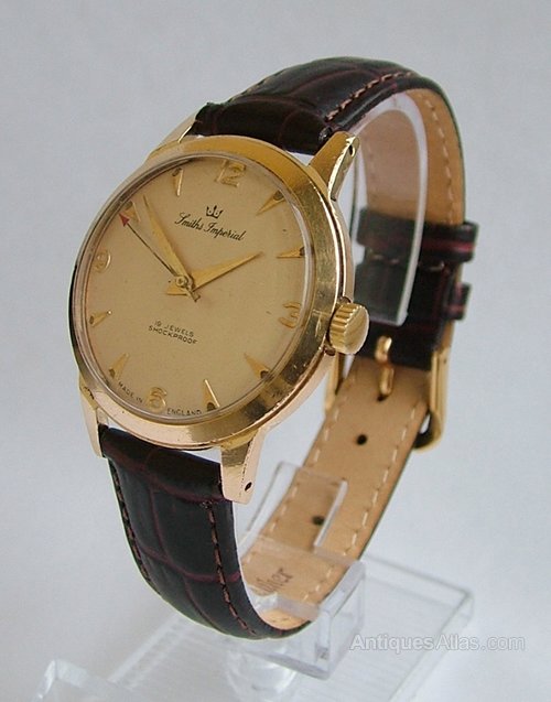 1950s Smiths Imperial all English made Wristwatch in Rarer Stainless Steel Circa 1958-60