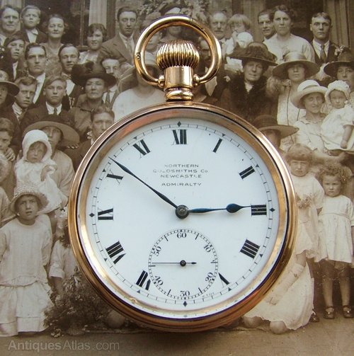Antiques Atlas Northern Goldsmiths Company Admiralty Pocket Watch