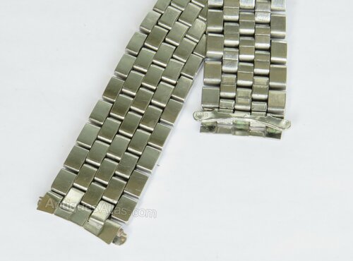 Antiques Atlas Omega Stainless Steel 1040 Bracelet, 518 Ends