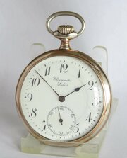 Silver Chronometre Sidus Pocket Watch