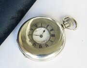 Silver Record Half Hunter Pocket Watch, 1922