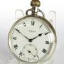 Silver Revue pocket watch for J W Benson