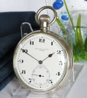 Silver Thomas Russell Pocket Watch, 1937