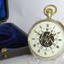 Silver Wireless Telegraphers pocket watch