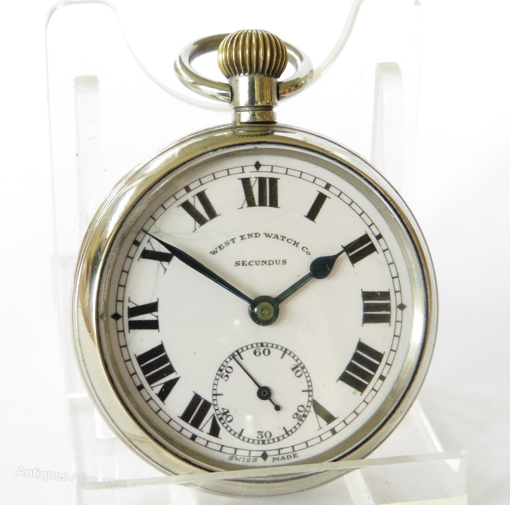 Antiques Atlas Small Antique West End Watch Company Pocket Watch