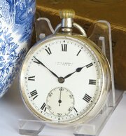Vertex Silver Pocket Watch, 1930