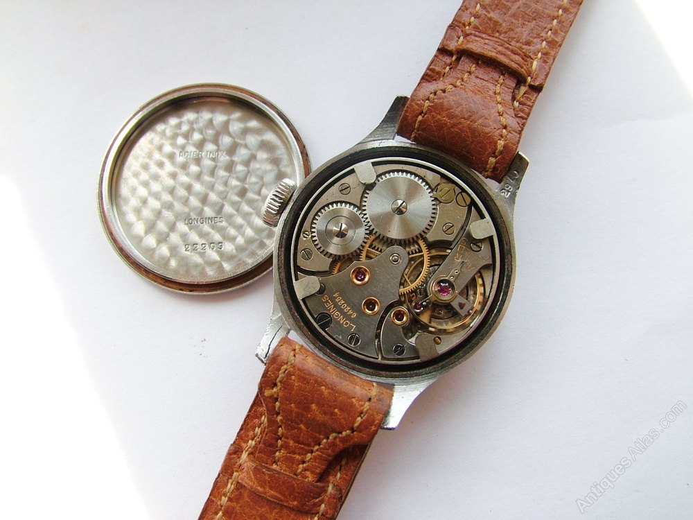 Antiques Atlas WW2 German Military Longines Wrist Watch