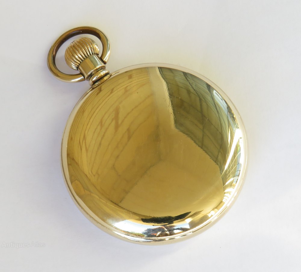 Antiques Atlas Waltham Traveler Pocket Watch, 1931