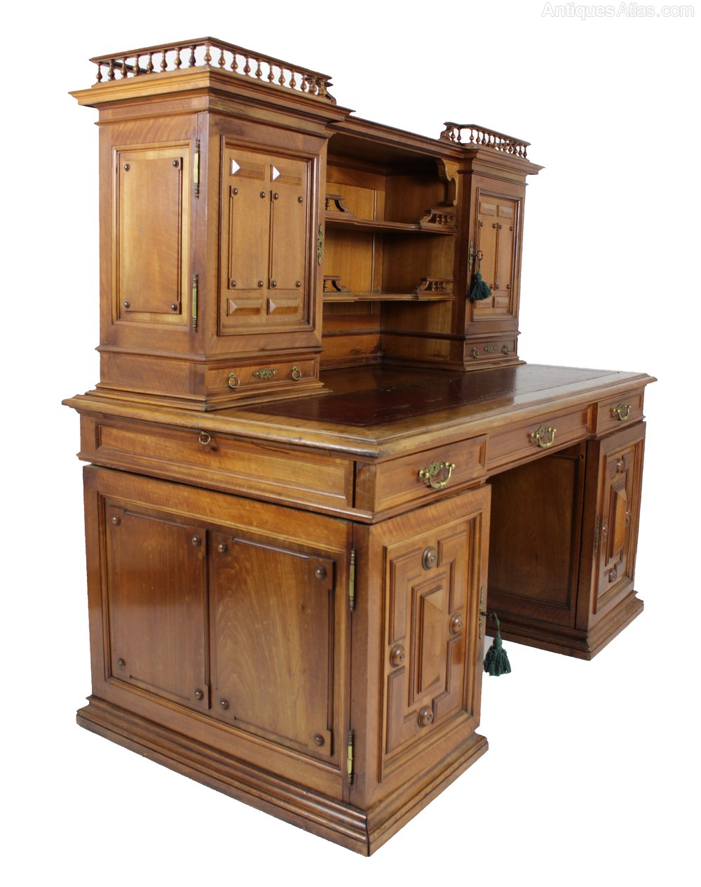 19th C. French Gentlemen’s Desk By Hertenstein Antiques Atlas