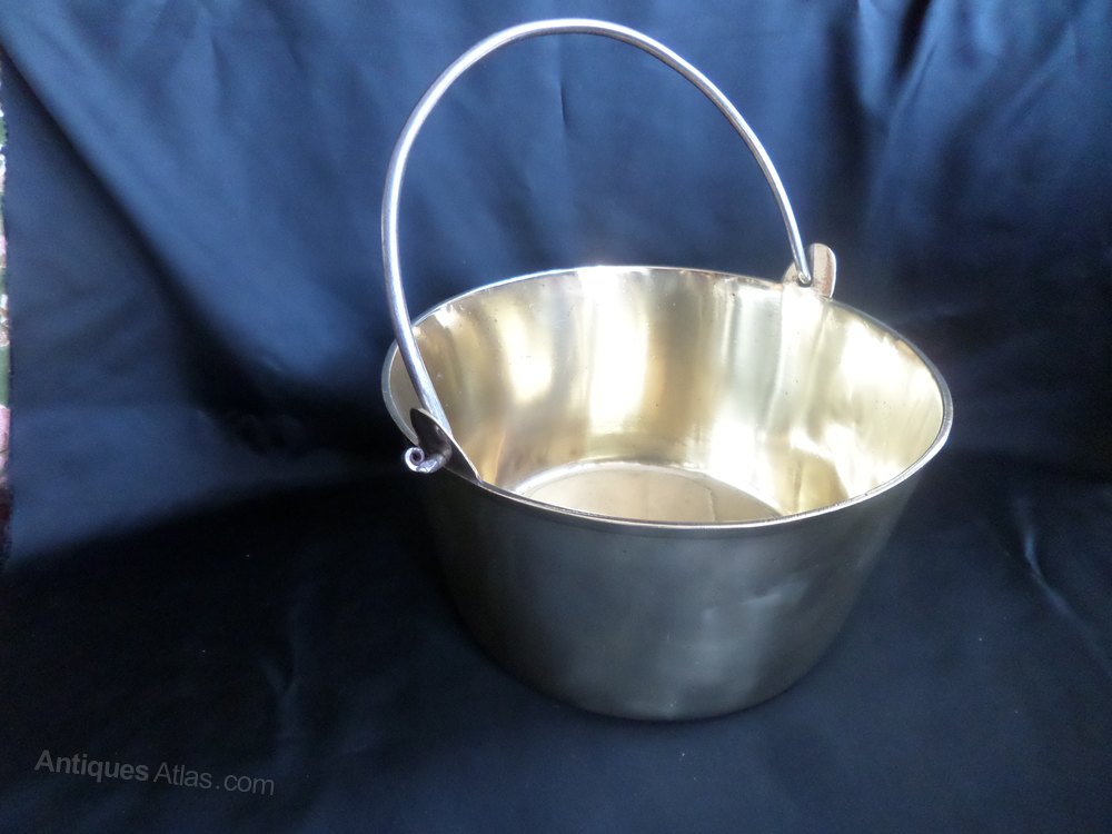 Antiques Atlas A Superb Brass Jam Pan Victorian