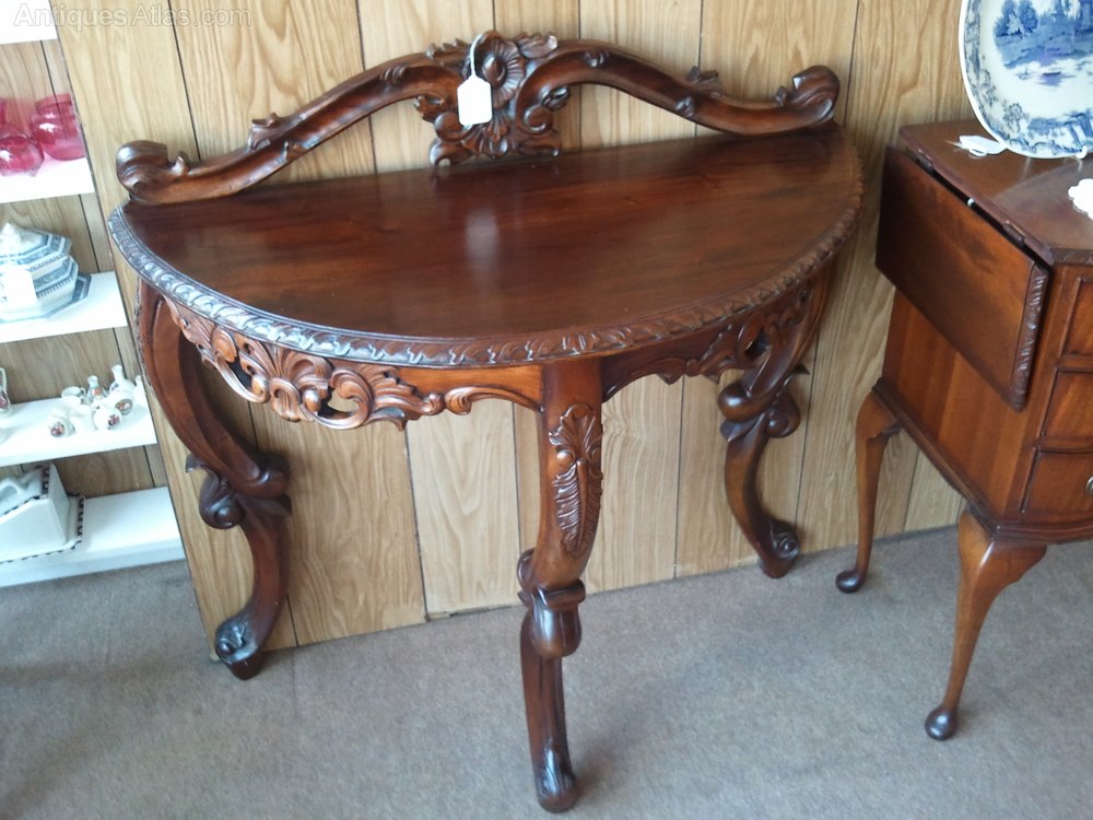 Victorian Carved Hall Table Antiques Atlas
