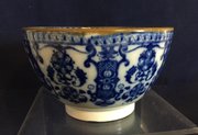 C18th Blue  white pearlware te