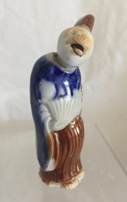 Japanese Hirado porcelain monk