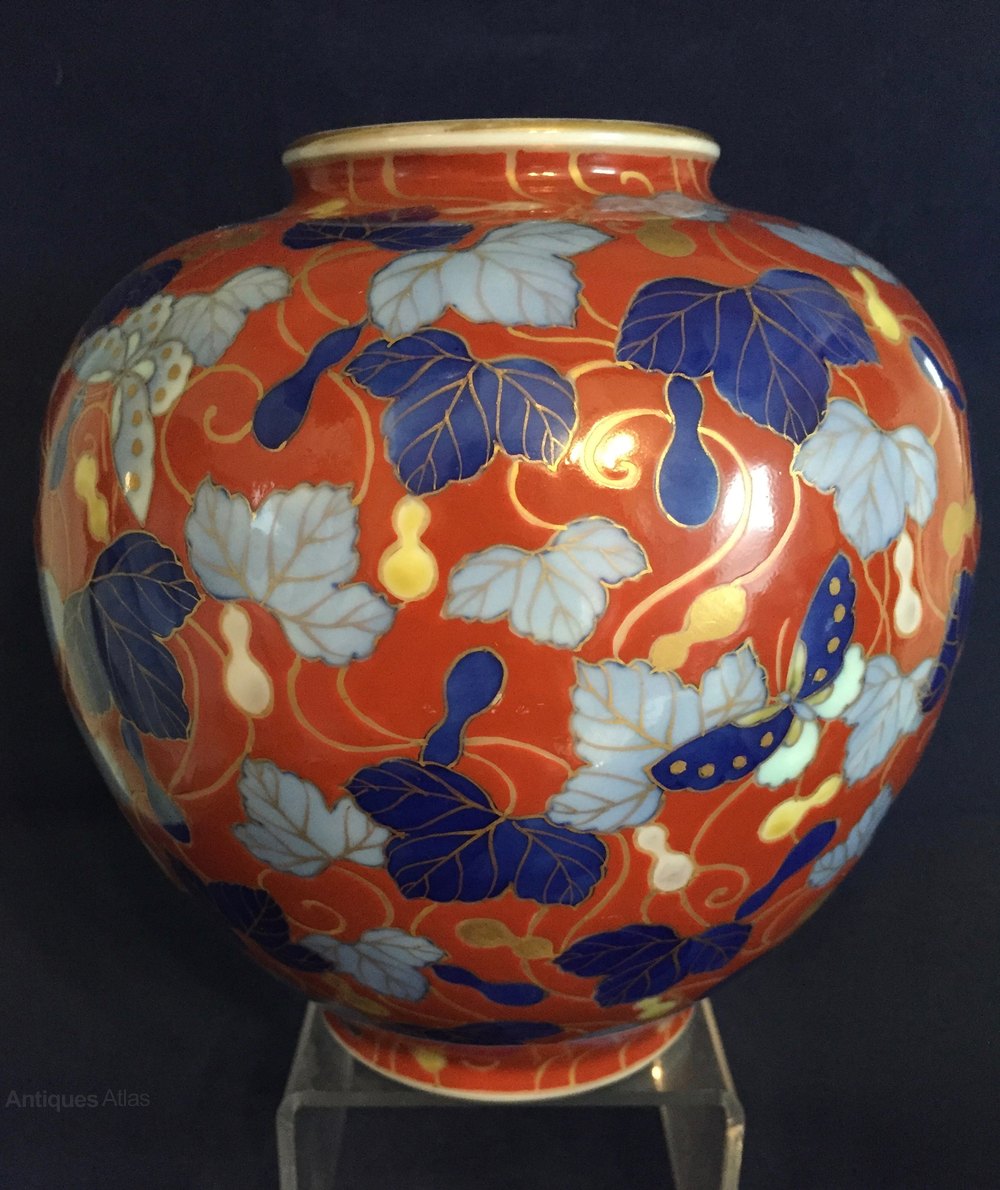 Antiques Atlas Japanese Koransha Porcelain Vase