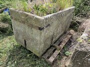 Antique Large Natural Stone Garden Trough