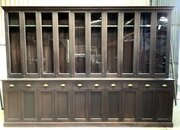 Large Country Estate Gun Display Cabinet Bookcase