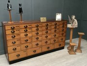 Shop 34 Drawer Haberdashery Display Cabinet