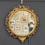 18th century Italian round giltwood mirror